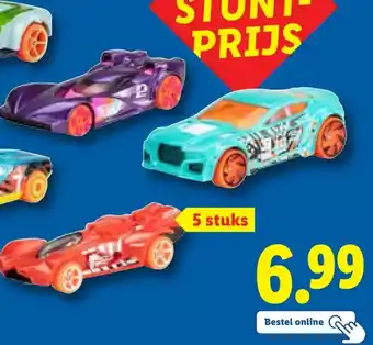 Lidl Autootjes, 5 stuks aanbieding