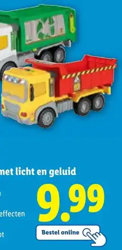 Lidl lupilu Voertuig met licht en geluid aanbieding