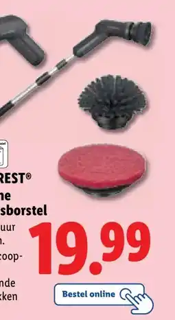 Lidl SILVERCREST Elektrische reinigingsborstel aanbieding