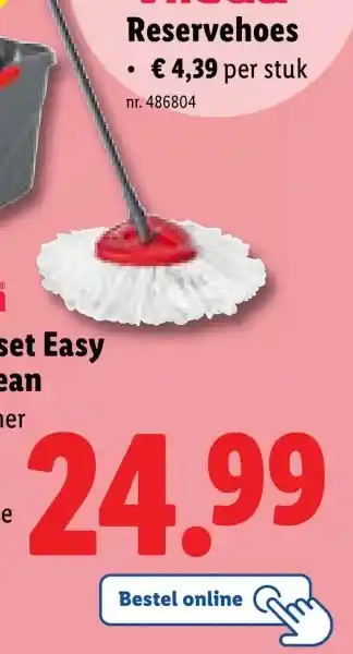 Lidl vileda Reinigingsset Easy Wring & Clean aanbieding
