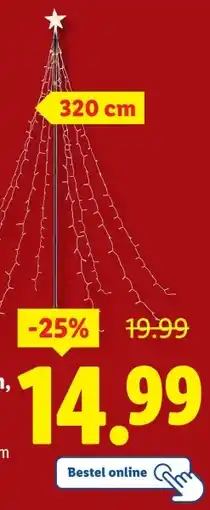 Lidl LIVARNO home Ledlichtboom, 320 cm aanbieding