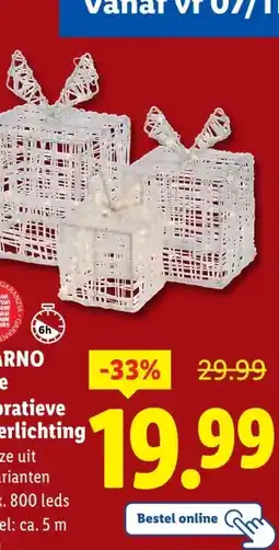Lidl LIVARNO home Decoratieve ledverlichting aanbieding