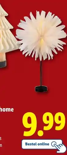Lidl LIVARNO home Papieren ledkerst- decoratie aanbieding