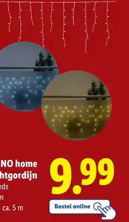 Lidl LIVARNO home Ledlichtgordijn aanbieding
