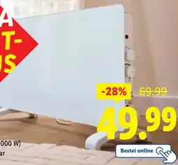 Lidl TRONIC Glazen convectorkachel aanbieding