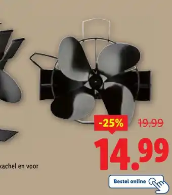Lidl TRONIC Kachelventilator aanbieding