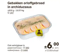 Bon Ap Gebakken orloffgebraad in archiducsaus aanbieding