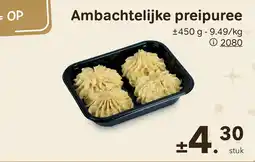 Bon Ap Ambachtelijke preipuree aanbieding