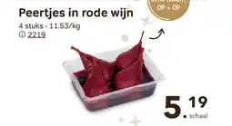 Bon Ap Peertjes in rode wijn aanbieding
