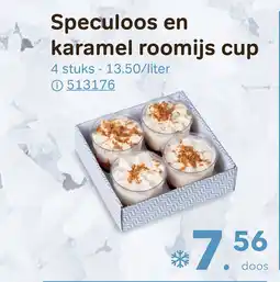 Bon Ap Speculoos en karamel roomijs cup aanbieding