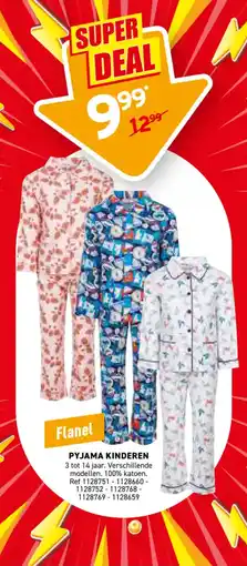 Trafic Pyjama kinderen aanbieding