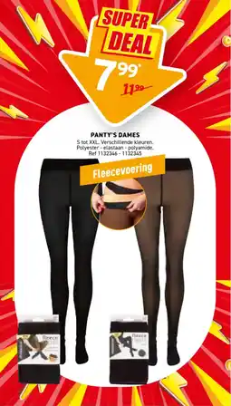 Trafic Panty's dames aanbieding