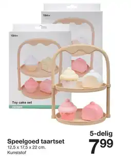 Zeeman Speelgoed taartset aanbieding