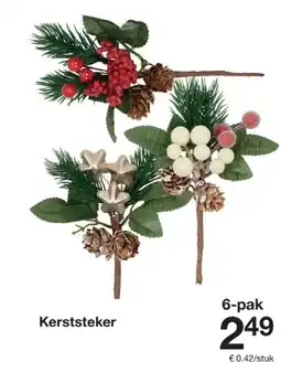 Zeeman Kerststeker aanbieding
