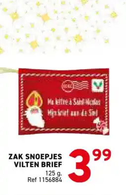 Trafic Zak snoepjes vilten brief aanbieding
