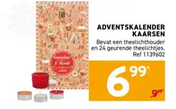 Trafic Adventskalender kaarsen aanbieding