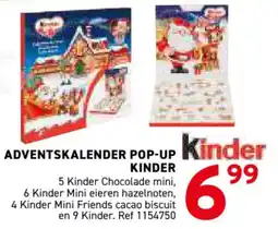 Trafic Adventskalender pop up kinder aanbieding