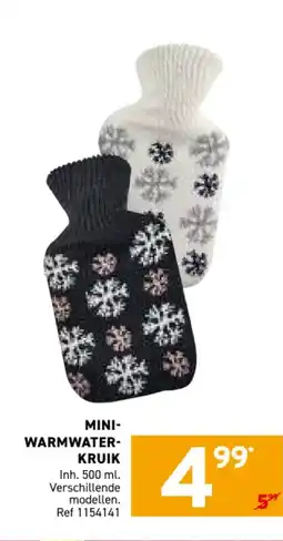 Trafic Mini warmwater aanbieding