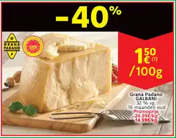 Cora Grana padano galbani aanbieding