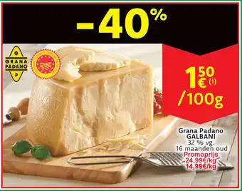 Grana padano galbani
