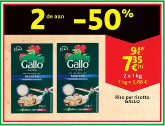 Riso per risotto gallo