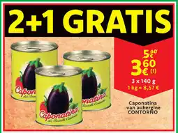 Cora Caponatina van aubergine CONTORNO aanbieding