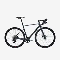 Decathlon Endurance racefiets SRAM Apex AXS 1x12V NCR CF allroad grijs aanbieding
