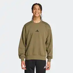 Decathlon Herensweater katoen kaki aanbieding