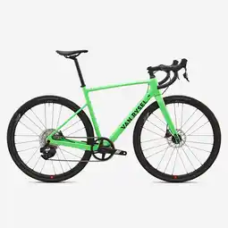 Decathlon Endurance racefiets SRAM Apex AXS 1x12V NCR CF allroad groen limited edition aanbieding