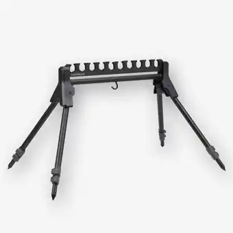 Decathlon Aflegsteun voor sets of hengels PF - KS 500 STABLE 10 inserts aanbieding