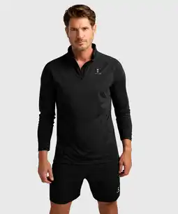 Decathlon Heren Performance LongSleeve Tenis/Padel zwart aanbieding
