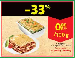 Cora Lasagne aanbieding