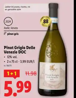 Lidl Pinot Grigio Delle Venezie DOC aanbieding