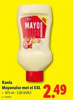 Lidl Kania Mayonaise met ei XXL aanbieding