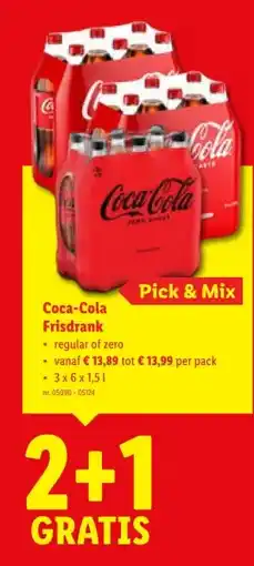 Lidl Coca-Cola Frisdrank aanbieding