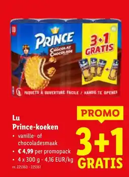 Lidl Lu Prince-koeken aanbieding