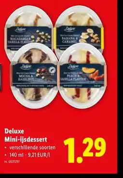 Lidl Deluxe Mini-ijsdessert aanbieding