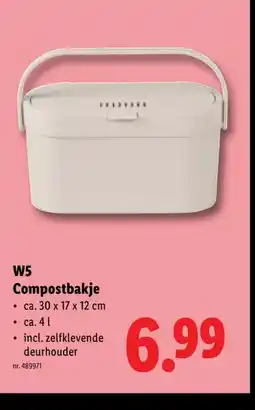 Lidl W5 Compostbakje aanbieding