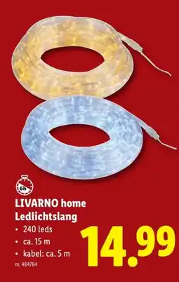 Lidl LIVARNO home Ledlichtslang aanbieding