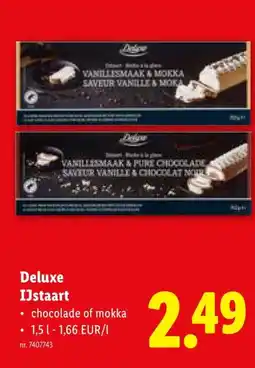 Lidl Deluxe IJstaart aanbieding
