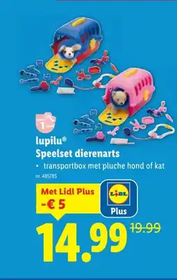 Lidl lupilu Speelset dierenarts aanbieding
