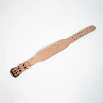 Decathlon Beige Leren Gewichthefriem - 10cm aanbieding