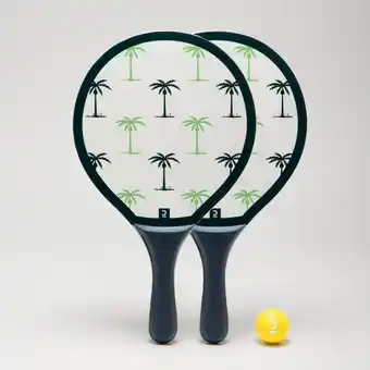 Decathlon Beachtennisset Woody Racket wit aanbieding