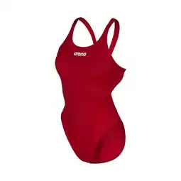 Decathlon Arena Dames Badpak Team Swim Tech Rood aanbieding