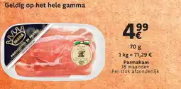 Cora Parmaham aanbieding