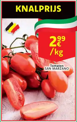Cora Tomaten san marzano aanbieding