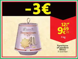Cora Panettone of pandoro bauli aanbieding