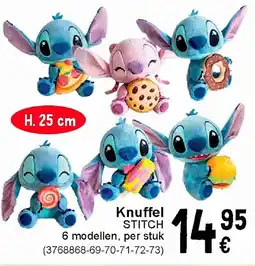 Cora Knuffel STITCH aanbieding