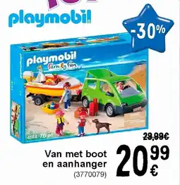 Cora Van met boot en aanhanger aanbieding