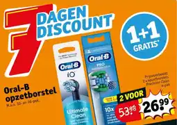 Kruidvat Oral-B opzetborstel aanbieding